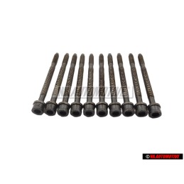 10x VW Original Tornillo Cilindrico - 053103385