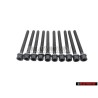 10x VW Original Tornillo Cilindrico Con Cabeza De Estrella Interior - 021103384D