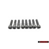 8x VW Original Tornillo Cilindrico Con Cabeza De Hexagono Interior - N 01472615