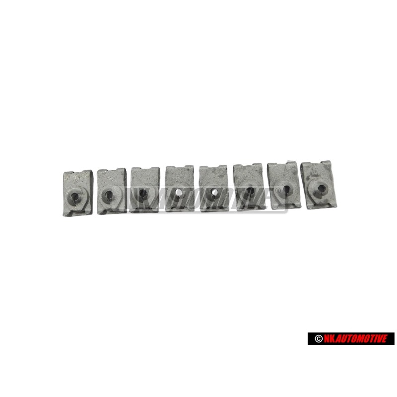 8x VW Original Tuerca Gatillo - N 90550701