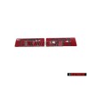 2x VW Original GTI Lado Rotulo Insignia Emblema Rojo - 191853714 QN5