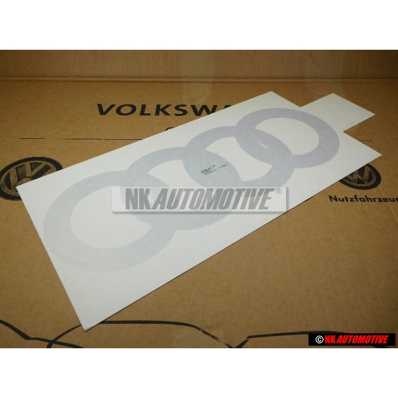 Audi Original Simbolo Audi Plata Diamante - 857853443 97A