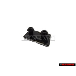 Audi Original S-LINE Volante Rotulo Insignia Emblema Cromo Rojo - 4A0419685B