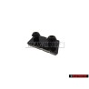 Audi Original S-LINE Volante Rotulo Insignia Emblema Cromo Rojo - 4A0419685B
