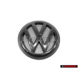 VW Original Trasero Simbolo Insignia Emblema Negro - 1H6853630C 01C