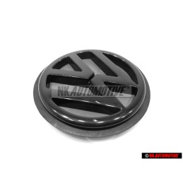 VW Original Trasero Simbolo Insignia Emblema Negro - 1H6853630C 01C