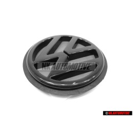 VW Original Trasero Simbolo Insignia Emblema Negro - 1H6853630C 01C