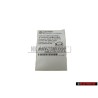 VW Original Placa De Identificacion Para Presion De Llenado - 3C8010668T