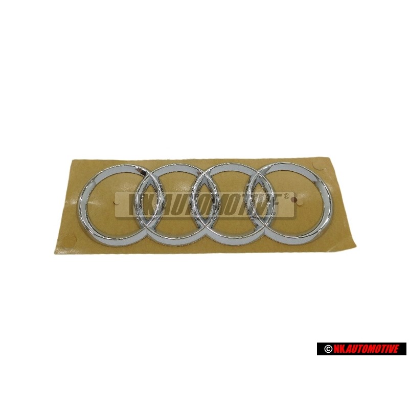 Audi Original Anillos Trasero Simbolo Insignia Emblema Cromo - 4F0853742C 2ZZ