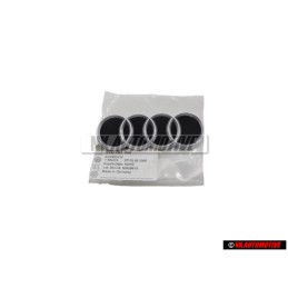 Audi Original Anillos Cubierta Del Motor Simbolo Insignia Emblema - 07C103960
