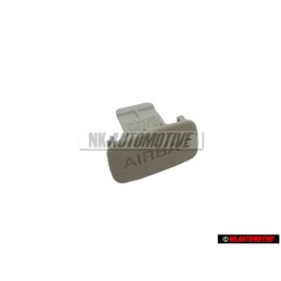 Audi Original Embellecedor Con Rotulo Plata Estrella - 8T8853437 Z62