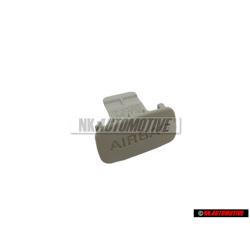 Audi Original Embellecedor Con Rotulo Plata Estrella - 8T8853437 Z62