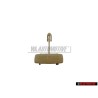 VW Original Embellecedor Con Emblema Purebeige - 1K5853437 7G8