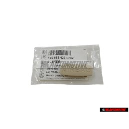 VW Original Embellecedor Con Emblema Beige Cornsilk - 1T0853437B 95T