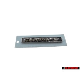 Audi Original QUATTRO Trasero Rotulo Insignia Emblema Negro Cromo - 8V0853737A