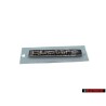 Audi Original QUATTRO Trasero Rotulo Insignia Emblema Negro Cromo - 8V0853737A