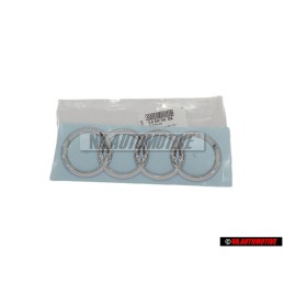 Audi Original Anillos Trasero Simbolo Insignia Emblema Cromo - 8J0853742 2ZZ