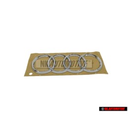 Audi Original Anillos Trasero Simbolo Insignia Emblema Cromo - 8T0853742 2ZZ