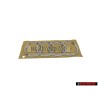 Audi Original Anillos Trasero Simbolo Insignia Emblema Cromo - 8T0853742 2ZZ