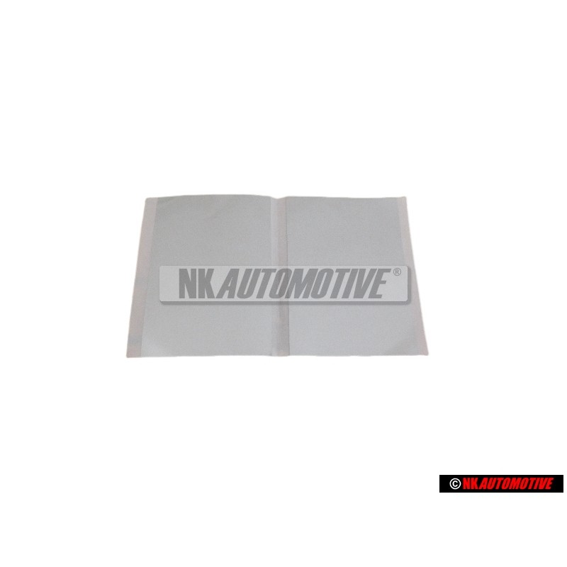 VW Original Lamina De Zinc, Autoadhesiva - D 381ZN1A3