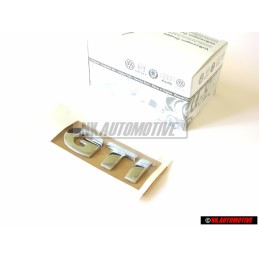 VW Original GTI Trasero Rotulo Insignia Emblema Cromo - 1J0853675B 739