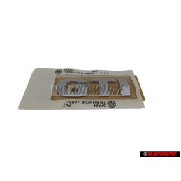 VW Original GTI Trasero Rotulo Insignia Emblema Cromo - 1J0853675B 739