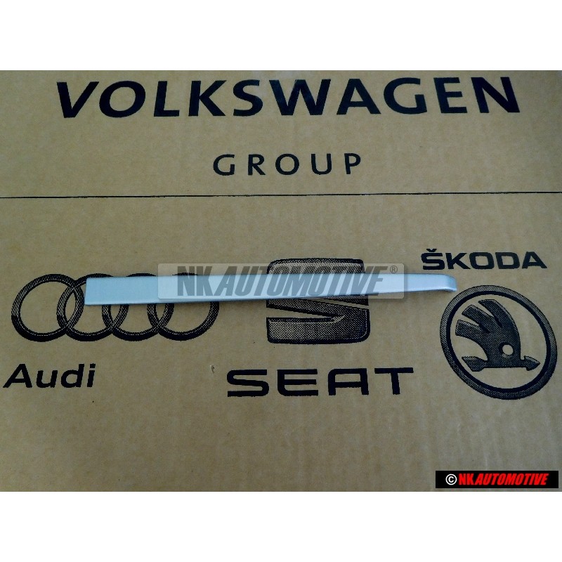 VW Original Embellecedor Aluminio-Cepillado - 1J0853189A 4J4