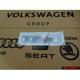 Audi Original TTS Trasero Rotulo Insignia Emblema Cromo Rojo - 8J0853735 2ZZ