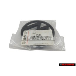 VW Original Frente Simbolo Insignia Emblema Negro - 325853601 HE1