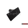 VW Original Boton Negro Satinado - 861711503C 01C
