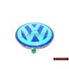 VW Original Trasero Simbolo Insignia Emblema Azul Blanco - 1C0853630L 39A
