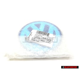 VW Original Trasero Simbolo Insignia Emblema Azul Blanco - 1C0853630L 39A