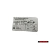 VW Original Adhesivo P. Presion Neumaticos - 3C0010456