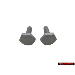 2x VW Original Tornillo Hexagonal - N 90256202