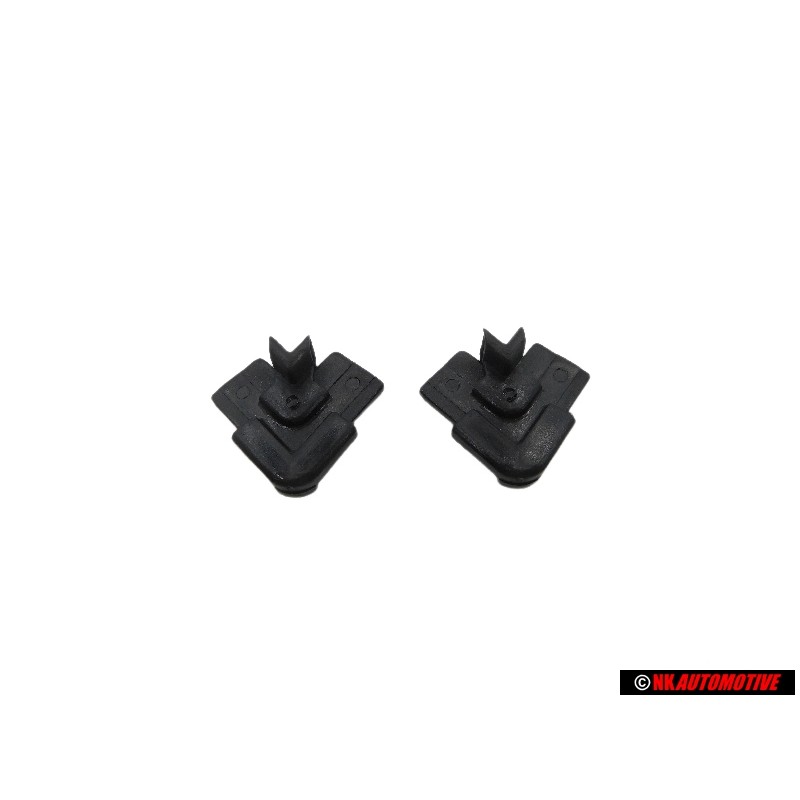 2x Audi Original Pieza Angular-Liston Adorno P. 