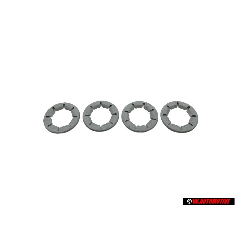 4x VW Original Arandela De Presion - N 90015703