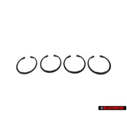 4x VW Original Anillo De Seguridad - 171407635A