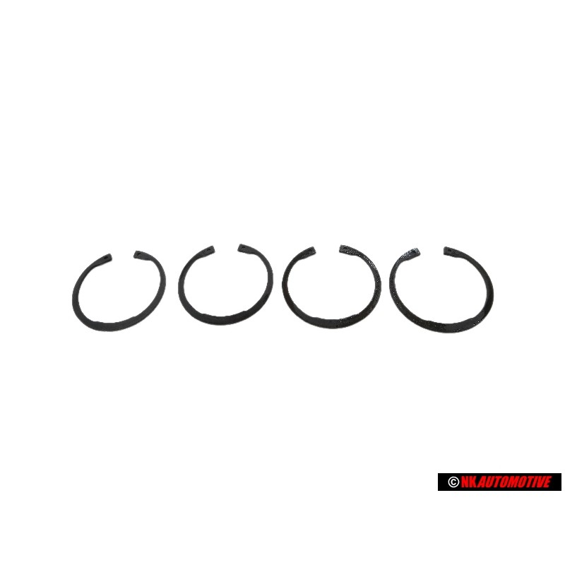 4x VW Original Anillo De Seguridad - 171407635A