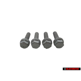 4x VW Original Tornillo Nervado - N 91084901