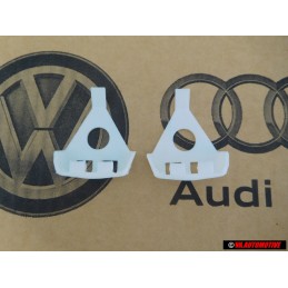 2x VW Original Pieza Deslizante Colores Naturales - 321881203 909