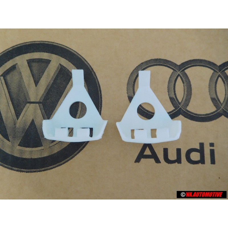 2x VW Original Pieza Deslizante Colores Naturales - 321881203 909