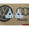 2x VW Original Pieza Deslizante Colores Naturales - 321881203 909