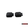 2x VW Original Recubrimiento Asidero Negro Satinado - 311837247 01C