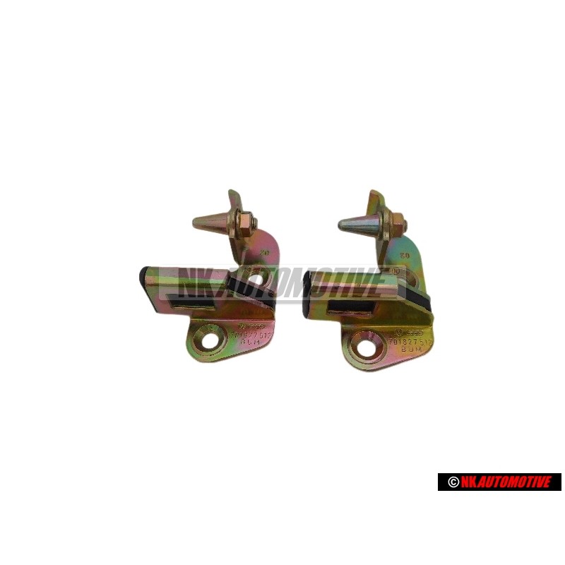 2x VW Original Cuna Cierre - 701827512