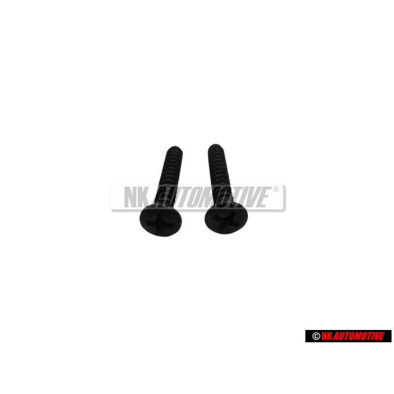 2x VW Original Tornillo Avellanado P. 