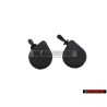 2x VW Original Banda Retent. Con Enrollador Negro - 1J6867791A 5YV
