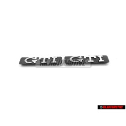 2x VW Original GTI Lado Rotulo Insignia Emblema Cromo - 1H6853714 GX2