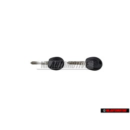 2x VW Original Llave Principal Pieza En Bruto - 357837219A ROH