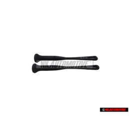 2x VW Original Varilla Tiro Negro Satinado - 1H0885683 B41