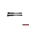 2x VW Original Varilla Tiro Negro Satinado - 1H0885683 B41
